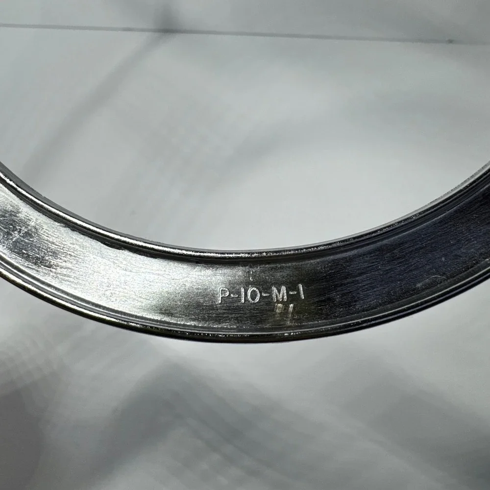 Corning Ware P-10-M-1 Vintage Chrome Casserole‎ Trivet Cradle 10 Inch Silver MCM